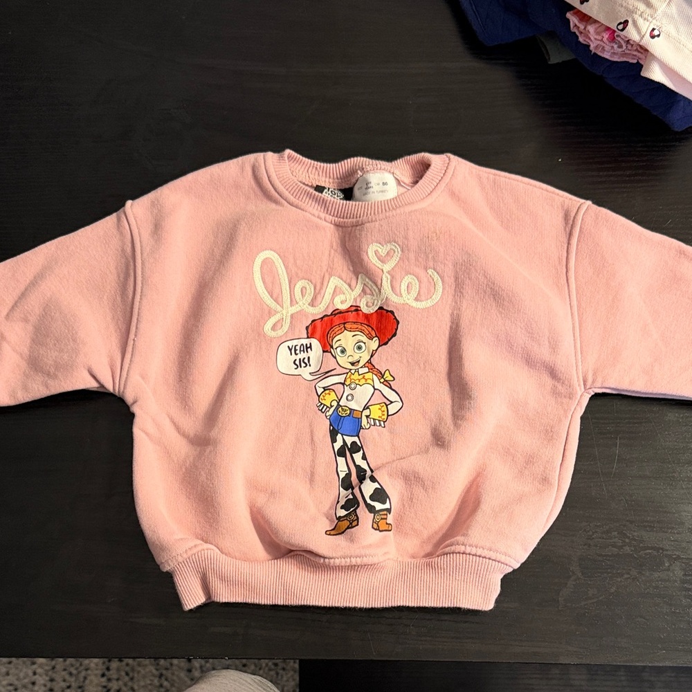 Zara Pink Jessie Kids Sweatshirt